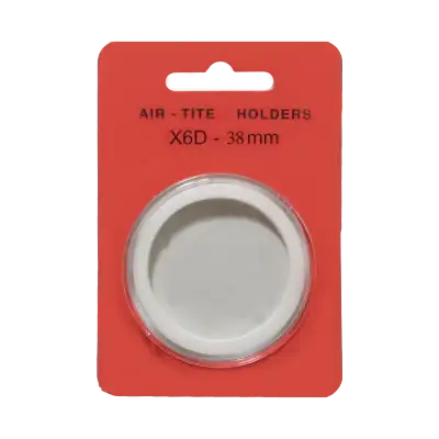 Air Tite Ring Fit High Relief 38mm Retail Package Holders - Model X6D