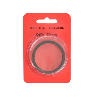 Air-Tite 40 mm Black Ring-Fit High Relief X6D Retail Pack