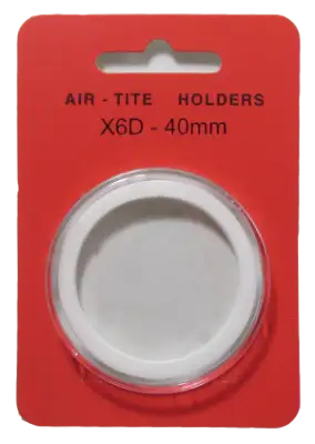 Air Tite Ring Fit High Relief X40mm Retail Package Holders - Model X6D