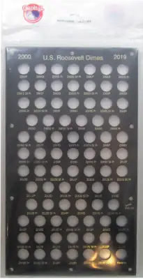 U.S. Roosevelt Dimes 2000-2019