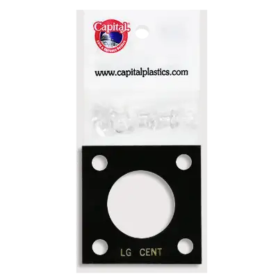 Capital Plastics 144 Coin Holder - Large Cent