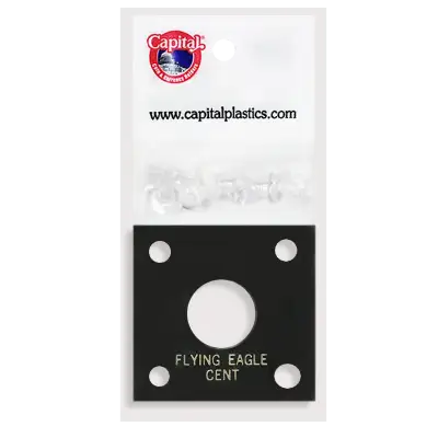 Capital Plastics 144 Coin Holder - Flying Eagle