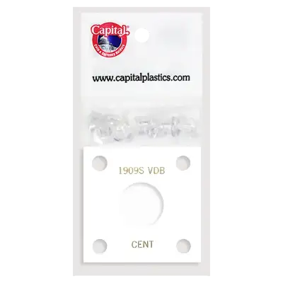 Capital Plastics 144 Coin Holder - 1909S VDB