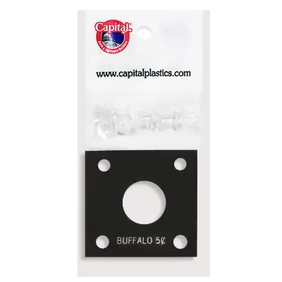 Capital Plastics 144 Coin Holder - Buffalo Nickel