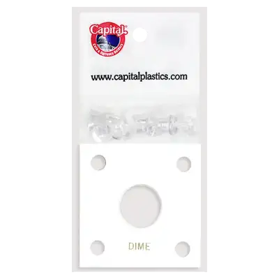 Capital Plastics 144 Coin Holder - Dime