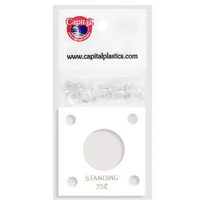 Capital Plastics 144 Coin Holder - Standing Liberty Quarter