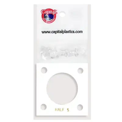 Capital Plastics 144 Coin Holder - Half Dollar