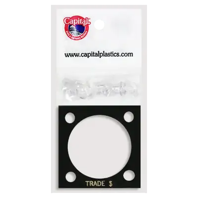 Capital Plastics 144 Coin Holder - Trade $