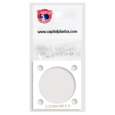 Capital Plastics 144 Coin Holder - Ike $