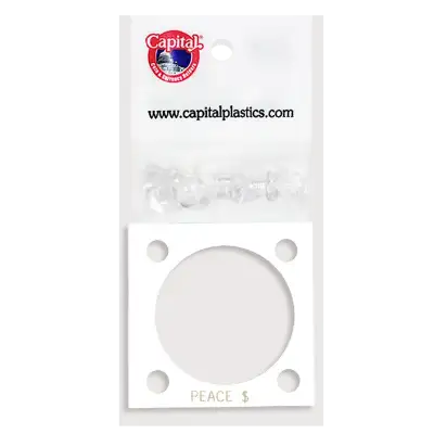 Capital Plastics 144 Coin Holder - Peace $
