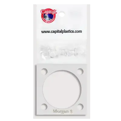 Capital Plastics 144 Coin Holder - Morgan $