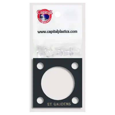Capital Plastics 144 Coin Holder - St. Gaudens $20