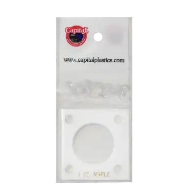 Capital Plastics 144 Coin Holder - 1 oz. Maple