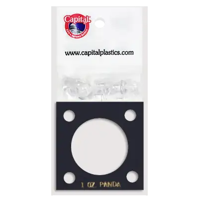 Capital Plastics 144 Coin Holder - 1 oz. Panda