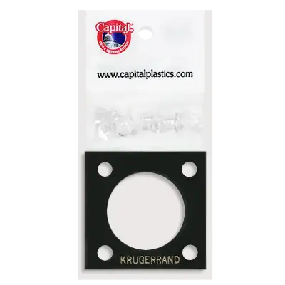 Capital Plastics 144 Coin Holder - 1 oz. Krug