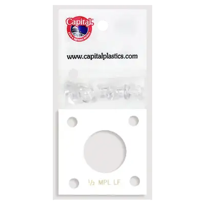 Capital Plastics 144 Coin Holder - 1/2 oz. Maple