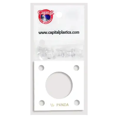 Capital Plastics 144 Coin Holder - 1/2 oz. Panda