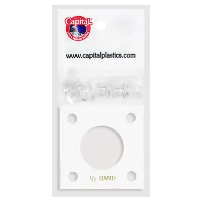 Capital Plastics 144 Coin Holder - 1/2 oz. Krug