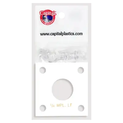 Capital Plastics 144 Coin Holder - 1/4 oz. Maple