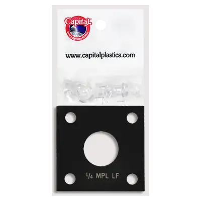 Capital Plastics 144 Coin Holder - 1/4 oz. Maple