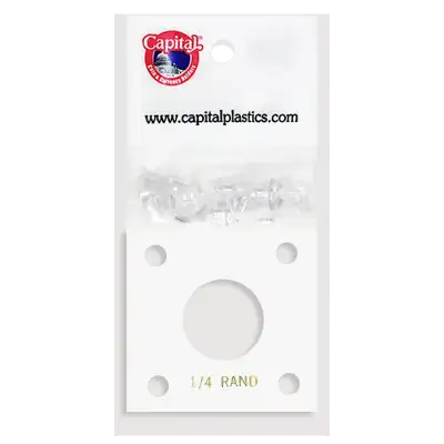 Capital Plastics 144 Coin Holder - 1/4 oz. Krug