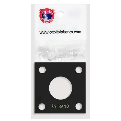Capital Plastics 144 Coin Holder - 1/4 oz. Krug
