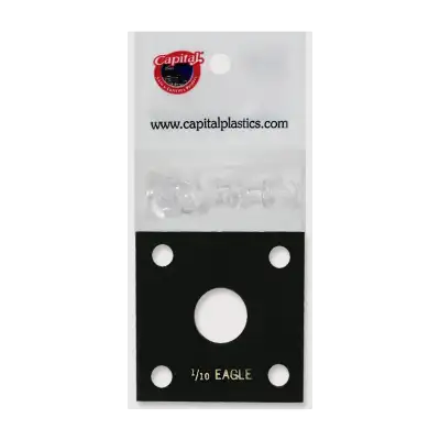 Capital Plastics 144 Coin Holder - 1/10 oz. Gold Eagle