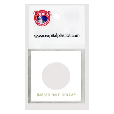 Capital Plastics Krown Coin Holder - Barber Half Dollar