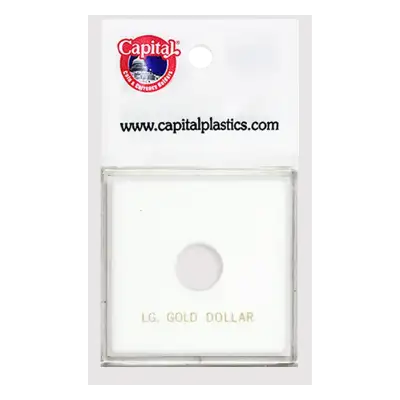 Capital Plastics Krown Coin Holder - Large Gold $ (type 2&3)