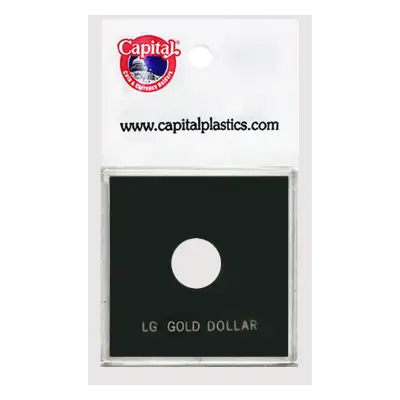Capital Plastics Krown Coin Holder - Large Gold $ (type 2&3)
