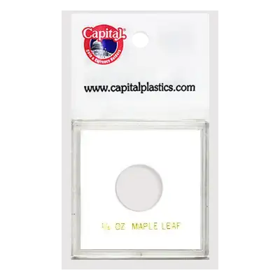 Capital Plastics Krown Coin Holder - 1/4 oz. Maple