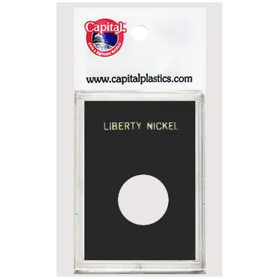 Capital Plastics Caps Coin Holder - Liberty Nickel