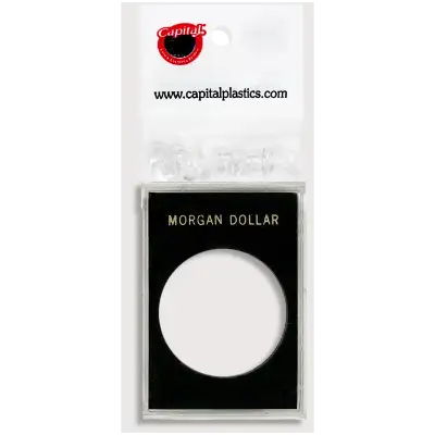 Capital Plastics Caps Coin Holder - Morgan $