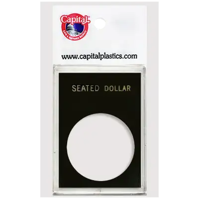 Capital Plastics Caps Coin Holder - Seated Liberty Dollar