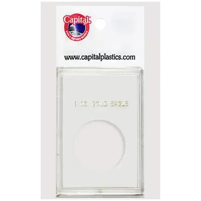 Capital Plastics Caps Coin Holder - 1 oz. Gold Eagle