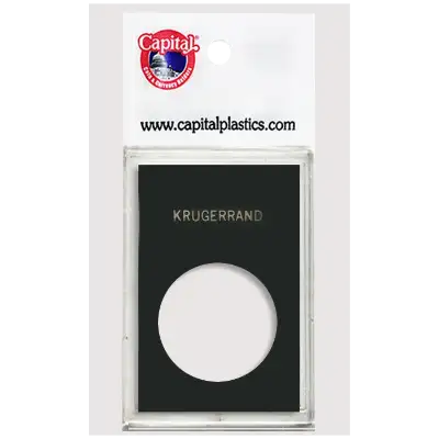 Capital Plastics Caps Coin Holder - 1 oz. Krug