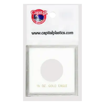 Capital Plastics Caps Coin Holder - 1/2 oz. Eagle