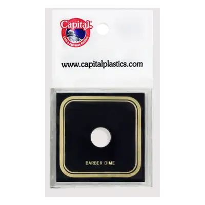Capital Plastics VPX Coin Holder - Barber Dime