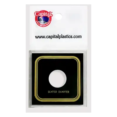 Capital Plastics VPX Coin Holder - Seated Liberty Quarter