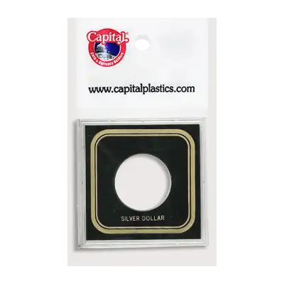 Capital Plastics VPX Coin Holder - Silver Dollar