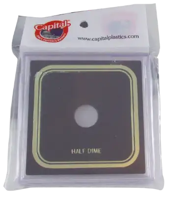 Capital Plastics VPX Coin Holder - Half Dime Odd Type
