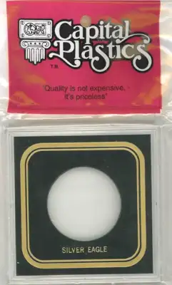 Capital Plastics VPX Coin Holder - 1 oz. ASE