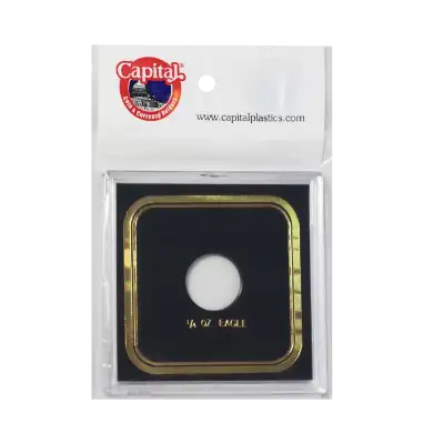 Capital Plastics VPX Coin Holder - 1/4 oz. Eagle