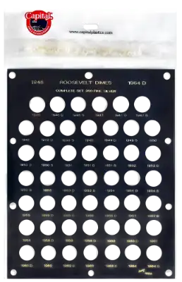 Roosevelt Dimes 1946-1964 Silver Set