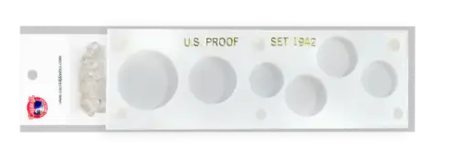 U.S. Proof Set 1942 (2 Nickel Openings)