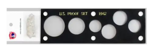 U.S. Proof Set 1942 (2 Nickel Openings)