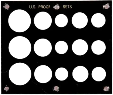 U.S. Proof Set (For 3 sets of 5 coins)
