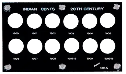 Indian Cents 20th Century (1900-1909) (Includes 1908S +1909S)