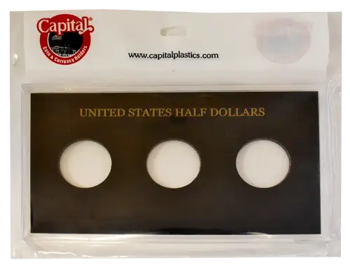 U.S Half Dollars (No Date) 3 slots