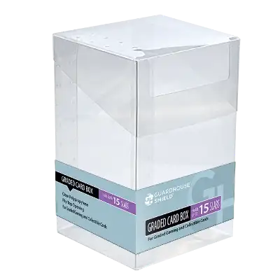 Clear Flip-Top Box for PSA Slabs